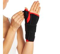 ArmoLine Wrist Support with Thumb Splint - Carpal Tunnel Wrist Splint Thumb Support Support for Sprain Arthritis Thumb Joint Pain NHS Approved (S2 (21-27 cm))