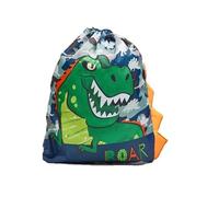 Armona Trading LTD Dinosaur Gym Bag Drawstring PE School Activities Indoor Outdoor