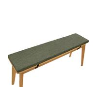 ARMOQ Rectangle Bench Cushion,Non-slip Seater Bench Cushion,5cm Thickness Sponge Outdoor Bench Cushion,Bench Seat Pad for Indoor (140 x 35 CM,Gray)