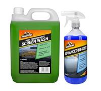Armor All Advanced Deicer 1L, High Performance Screenwash 5L (Green)