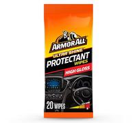 Armor All Dashboard Wipes Gloss Finish 20 Wipes, White
