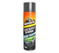 Armor All, Cockpit Shine Car Interior Cleaner 500ml, New Car, Cleans and Restores Dashboards and Trims, Anti-Static Formula, Suitable for Plastic,Rubber and Vinyl, Ideal for Car Detailing, Made in UK