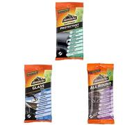 Armor All Dashboard Matt Finish, Biodegradable Glass and Carpet & Seat Wipes