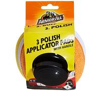 Armor All, Car Polish Applicator Pads and Removable Handle, Easily Apply, Buff and Polish your Car in 3 Steps, Ideal for Car & Motorcycle Detailing