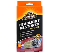 ArmorAll Headlight Restorer Wipes – Car Headlight Cleaning, 2 Wipes (Yellow)