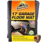 Armor All Original Garage Floor Mat, (17' x 7'4"), (Includes Double Sided Tape), Protects Surfaces, Transforms Garage - Absorbent/Waterproof/Durable (USA Made) (Charcoal)