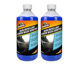 Armor All Rain Repellent Screen Wash Additive, 2 x 500ml