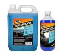 Armor All Rain Repellent Screen Wash Additive, 500ml with 5L Winter Screenwash