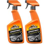 Armor All Speed Wax Spray On Detailer 500ml - Fast Car Wax for High-Gloss Shine, Enhances Colour & Protects Paintwork in Minutes (Pack of 2)