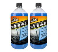 Armor All Ultra Concentrated Screenwash, 2 X 1 Litre, Effective Down To -16 Degrees, Makes Up To 10 L Of Screenwash