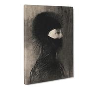 Armor By Odilon Redon Canvas Print | Gallery Wrapped 30mm Frame Wall Art | 20x14 inches | Ready to Hang | Classic Picture | Living Room Bedroom Lounge Office