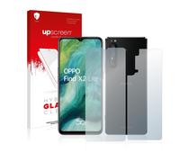 Armor foil protection film glass foil for Oppo Find X2 Lite (front + back)