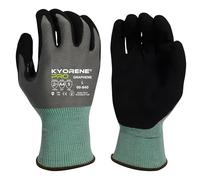 Armor Guys Kyorene Pro 00-840 Protective Work Gloves - A4 Cut Resistant Graphene Nitrile Palm Gloves - For Construction and Sheet Metal Handling, Size L, 3/PK