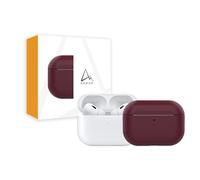 ARMOR Leather Case for AirPods Pro/AirPods Pro 2 (Bordeaux Red)