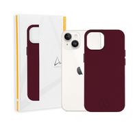 ARMOR Leather Magnetic Case for iPhone 15 Plus / 14 Plus (Bordeaux Red)