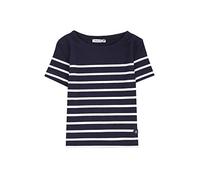 Armor Lux Girl's Etel T-Shirt, Multicolour (Navire/Blanc 600), 6 Years