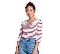 Armor Lux, Mariner Cap Coz Woman, Multicolor (320 White / Ember), 8 (Manufacturer Size-0)