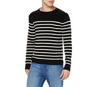 Armor Lux Men's 75953 Jumper, Multicolour (Navire/Milk 6tq), X-Small