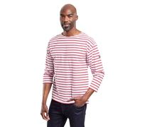 Armor Lux Men's Beg Meil T-Shirt Not Applicable, Multicolour (Blanc/Braise 320), X-Small (Manufacturer Size: 1)
