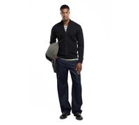 Armor Lux, Men's Carnac Cardigan, (010 Black 010 Black), Large