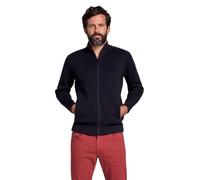 Armor Lux, Men's Carnac Cardigan, (010 Black 010 Black), Medium