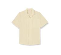 Armor Lux Men's Comfort Short Sleeve Shark Collar Shirt Dress, Olive Blade, XL