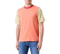 Armor Lux Men's Heritage T-Shirt, Coral E24/Pale Olive/Cardi, S
