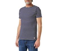 Armor Lux Men's Hoedic T-Shirt, Multicolour (Navire/Blanc 600), Large