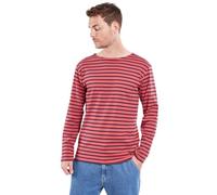 Armor Lux Men's Houat Heritage Sailor Sweater, Cardinal/Navy Deep, XXL