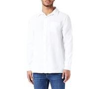 Armor Lux Men's Long Sleeve Comfort Soft Collar Shirt Dress, White, XL