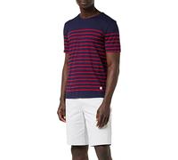 Armor Lux Men's Marinière tel Héritage Homme T-Shirt, Blue (455 Navire/Braise 455), X-Large