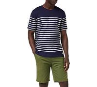Armor-Lux Etel T-Shirt Stripes Navy Blue Dark Blue size M