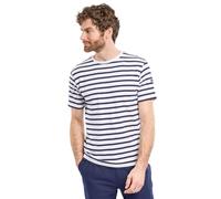 Armor Lux Men's Morgat T-Shirt, Multicolour (Blanc/Navire 400), (Size: Xx-Large)