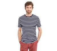 Armor Lux Men's Morgat T-Shirt Not Applicable, Multicolour (Navire/Blanc 600), Small