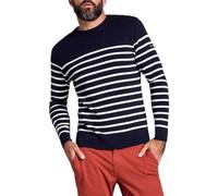 Armor Lux Men's Pull Marin Goulenez Homme Jumper, Multicolour (Navire/Milk 6tq), X-Large