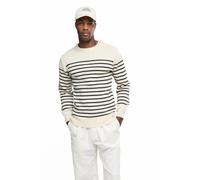 Armor Lux Men's Pull Marin Molene Héritage Homme Sweater, Multicolour (395 Natural/Navi 395 Nature/Ship), L