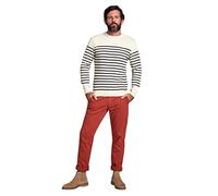 Armor Lux Men's Pull Marin Molene Héritage Homme Sweater, Multicolour (395 Natural/Navi 395 Nature/Ship), L