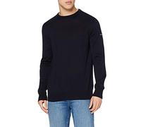Armor Lux Men's Pullover mit Rundhalsausschnitt Damgan aus Merinowolle Sweater, Azul (300 Ship 300 Ship), XL