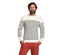 Armor Lux Men's Sailor Jumper Molene Heritage Jumper, Multicolour (395 Natural/Navi 395 Nature/Ship), M