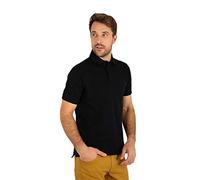 Armor Lux Polo Ploneis - Pique cotton, Black, M