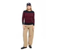 Armor Lux Women's 77280 Jumper Not Applicable, Multicolour (Rich Navy/Braise Ii9), Large (Manufacturer Size: 4)