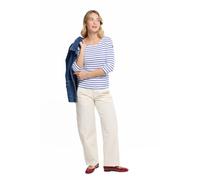 Armor Lux Women's Cap Coz T-Shirt, Multicolour (Blanc/Etoile Dw5), Small (Size: 1)