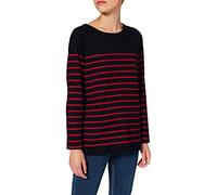 Armor Lux Women's Marinière Port-Louis Héritage Femme Jumper, Multicolour (Ii9 Rich Navy/Braise Ii9), 14 (Size: 3)