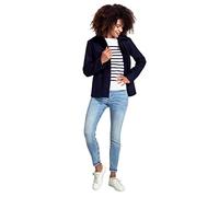 Armor Lux Women's Pointe du Van Pea Coat, Rich Navy, 8