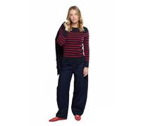 Armor Lux Women's Pull Marin Briac Femme Jumper, Ii9 Rich Navy/Braise Ii9, L