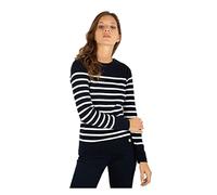 Armor Lux Women's Pull Marin Groix HÃritage Femme Jumper, Blue (3jc Rich Navy/Milk 3jc), 14 (Size: 3)