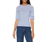 Armor Lux Women's T-Shirt, Blanc (Dw5 Blanc/Etoile Dw5), 46 EU, 18 UK, Manufacture Size: 5