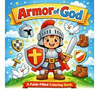 Armor of God Coloring Book: Bold & Easy Christian Coloring Pages for Kids (Inspired by Ephesians 6) (Color & Charm Studios: Faith Collection)
