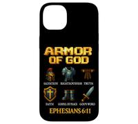 Armor of God Ephesians 6 Bible Verse Christian Kids Teens Case for iPhone 14 Plus