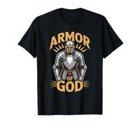 Armor of God Ephesians 6 Christian Warrior Faith Spiritual T-Shirt